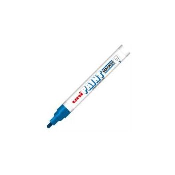 MARCADOR AZOR PX-20 UNIBALL PAINT COLOR AZUL C12 PZAS