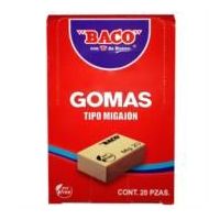 GOMA BACO MIGAJÓN MG-20 CAJA C20 PZAS