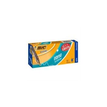 BOLÍGRAFO BIC CRISTAL INTENSO PUNTO EXTRA GRUESO 1.6MM COLOR AZUL C12 PZAS