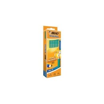 LÁPIZ BIC EVOLUTION HEXAGONAL GRAFITO HB2 C12 PZAS