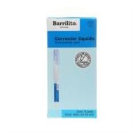 CORRECTOR LÍQUIDO BARRILITO BOLÍGRAFO 5ML CAJA C12 PZAS