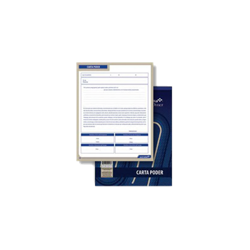 BLOCK ESTRELLA CARTA PODER 50 HJS