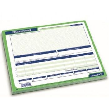 POLIZA CHEQUE ESTRELLA 12 CARTA 25 JGS ORIG Y COP