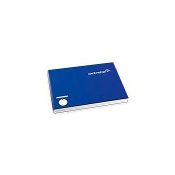 CUADERNO ESTRELLA ENGRAPADO ITALIANA BLANCO 100 HJS