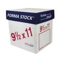 PAPEL FORMASTOCK BLANCO 9.5 X 5.5 2TANTO C1500