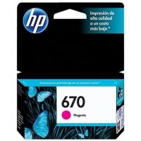 CARTUCHO HP 670 MAGENTA 300 PAG