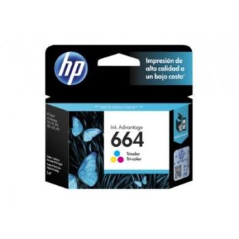 CARTUCHO HP 664 TRICOLOR 100 PAG 