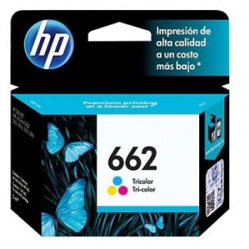CARTUCHO HP 662 TRICOLOR 100 PAG