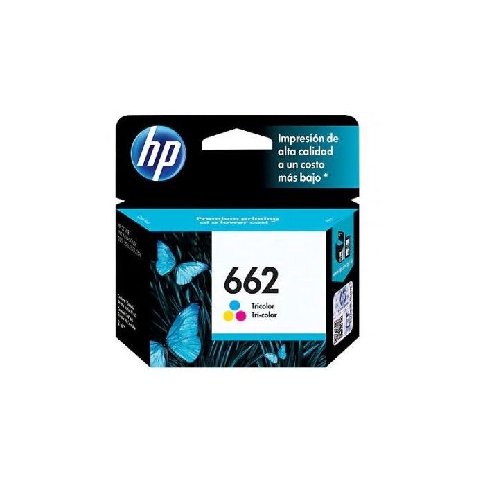 CARTUCHO HP 662 TRICOLOR 100 PAG