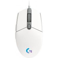 MOUSE LOGITECH G203 LIGHTSYNC GAMING 8000 DPI RGB COLOR BLANCO