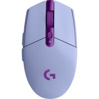 MOUSE LOGITECH G305 LIGHTSPEED GAMING INALÁMBRICO SENSOR HERO 6 BOTONES COLOR LILA