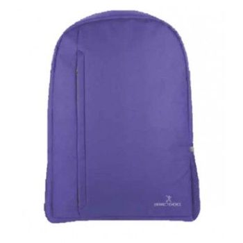 MOCHILA PERFECT CHOICE FEATHER PARA LAPTOP 15-17 LIGERA COLOR MORADO
