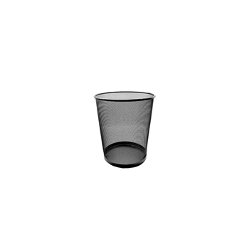 CESTO DE MALLA NEXTEP REDONDO 16L COLOR NEGRO 