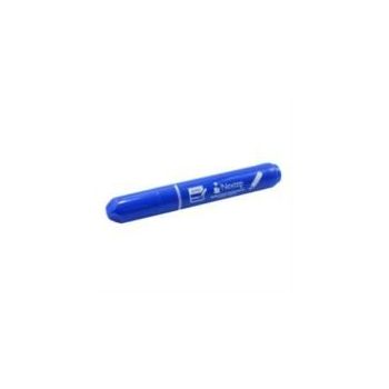MARCADOR PERMANENTE NEXTEP PUNTA GRUESA CINCEL 4MM AZUL C12 PZAS