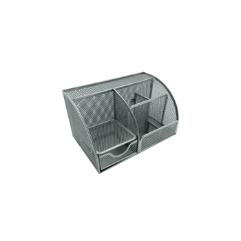 ORGANIZADOR NEXTEP MALLA METÁLICA 7 SECCIONES PLATA