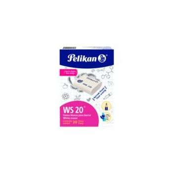 BORRADOR PELIKAN WS-20 LÁPIZ BLANCO C20 PZAS