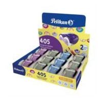 SACAPUNTAS PELIKAN PLÁSTICO 405 CON DEPÓSITO C12 PZAS