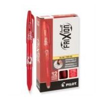 BOLÍGRAFO PILOT FRIXION BALL GEL BORRABLE COLOR ROJO C12 PZAS
