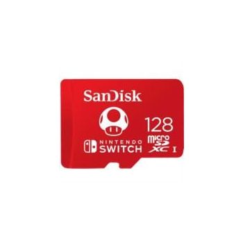 SANDISK - FLASH MEMORY CARD - MICROSDXC UHS-I MEMORY CARD - 128 GB - NINTENDO