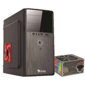 STYLOS TECH - MICRO TOWER - CGAB5 M-ATX ALIMINIO