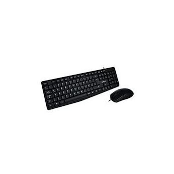 KIT TECLADO Y MOUSE ACTECK CREATOR MK210 ALÁMBRICO USB 1200DPI COLOR NEGRO