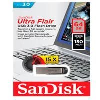 SANDISK ULTRA FLAIR - UNIDAD FLASH USB - 64 GB - USB 3.0