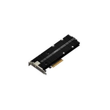 ADAPTADOR COMBINADO SSD M.2 Y 10 GBE | PCIE 3.0 X8 | 2 RANURAS NVME M.2 221102280 | PUERTO 10GBASE-T RJ45 | AUTONEGOCIAC