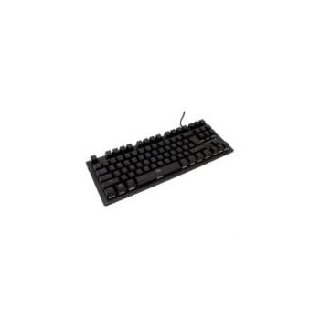 TECLADO GAMING VORTRED ALPHA MECÁNICO COMPACTO LEDRGB COLOR NEGRO