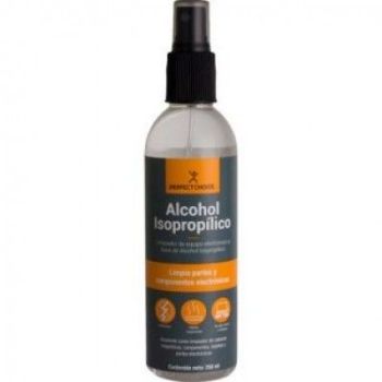 LIMPIADOR DE ALCOHOL PERFECT CHOICE ISOPROPÍLICO PARA COMPONENTES ELECTRÓNICOS 250ML
