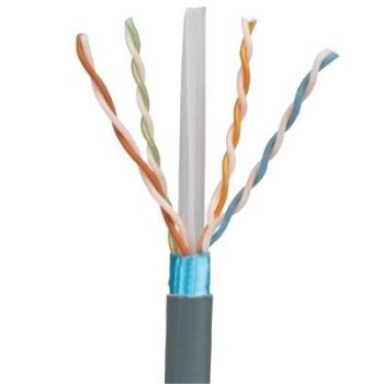 BOBINA DE CABLE UTP 305 M. DE COBRE, TX6000™ PANNET, REELEX, GRIS INTERNACIONAL, CATEGORÍA 6 MEJORADO (23 AWG), PVC (CM)