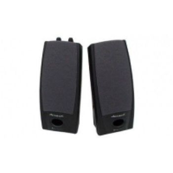 BOCINA ACTECK ESTEREO 2.0  AUXILIAR 3.5 MM 1.2 M NEGRO