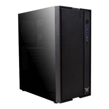 GABINETE NACEB (NA-0611) CYPHER,ATX,SIN FUENTE,2USB 3.0,3FAN,RGB,CRISTAL TEMP,NEGRO