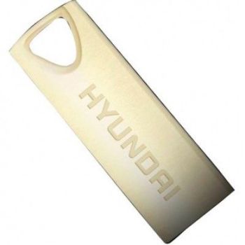 HYUNDAI BRAVO DELUXE - UNIDAD FLASH USB - 16 GB - USB 2.0 - ORO