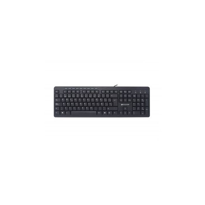 TECLADO NACEB (NA-0109) MULTIMEDIA,USB 2.0,NEGRO
