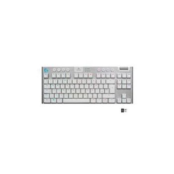 LOGITECH - KEYBOARD - WIRELESS - ENGLISH - BLUETOOTH  LIGHTSPEED  USB - ERGONOMIC DESIGN - ARCTIC WHITE