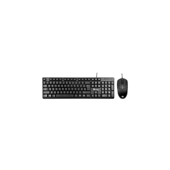 STYLOS TECH - KEYBOARD AND MOUSE SET - WIRED - 105 CAPS USB + 1,000 DPI