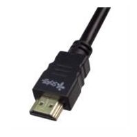CABLE STYLOS (STACHD3B) HDMI MACHO - HDMI MACHO, 2 METROS, NEGRO, EN BOLSA