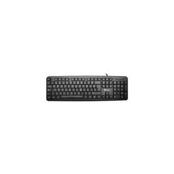 TECLADO ALAMBRICO STYLOS (STPTEC5B) MEMBRANA, 105 TECLAS, USB, NEGRO