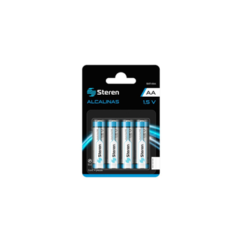 PILAS STEREN ALCALINAS TIPO AA 1.5V C4 PZAS
