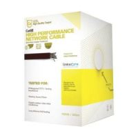 BOBINA DE CABLE DE 305 M, ( 1000 FT ), CAT5E, ALTO DESEMPEÑO, DE COLOR GRIS, UL, PARA APLICACIONES EN VIDEO VIGILANCIA, 