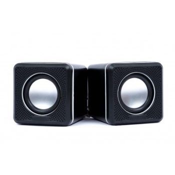 BOCINAS NACEB (NA-082) PORTABLE,3W,USB,NEGRO