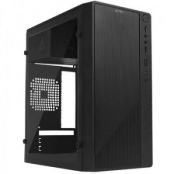 GABINETE ACTECK CON FUENTE 500W COMPACTO MINI TORRE KIOTO GC220 MICRO ATX Y MINI ITX ACRILICO USB 2.0 NEGRO