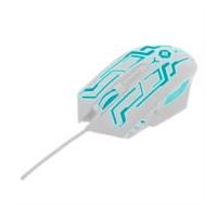 MOUSE VORTRED LEGACY GAMER ALÁMBRICO 6D 6 BOTONES RGB RAINBOW COLOR BLANCO