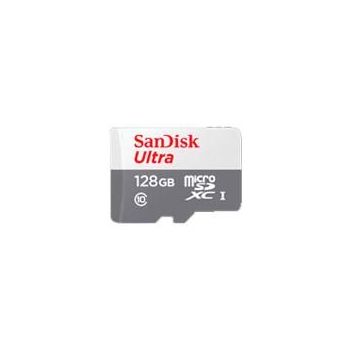MEMORIA MICROSD SDXC SANDISK 128GB (SDSQUNR-128G-GN3MA) ULTRA, UHS-1, CL10, CADAPTADOR