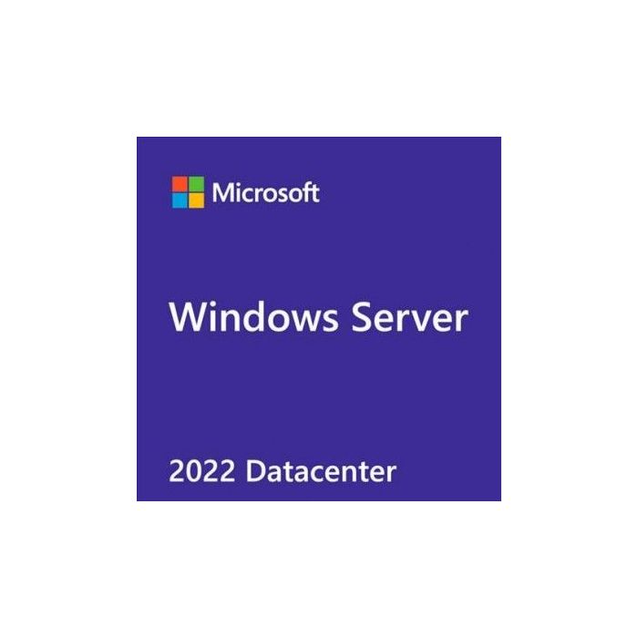 MICROSOFT WINDOWS SERVER 2022 DATACENTER - LICENCIA - 16 NÚCLEOS - OEM - DVD - 64-BIT - ESPAÑOL