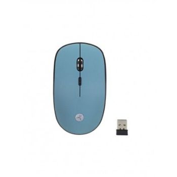 MOUSE INALÁMBRICO TECHZONE 1200DPI 4 BOTONES CON 1 PILA AA WINMAC COLOR VERDE