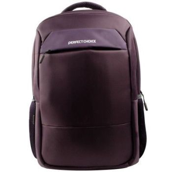 MOCHILA PERFECT CHOICE FEARLESS PARA LAPTOP 15.6 COLOR MORADO