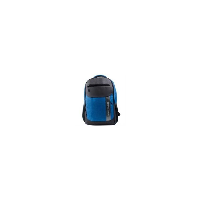 MOCHILA PERFECT CHOICE YOUTH PARA LAPTOP 15.6 COLOR NEGRO-AZUL
