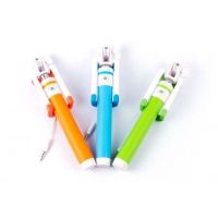 SELFIE STICK NACEB (NA-595AZ)BASTON,PLASTICO,74CM,PLUG 3.5,AZUL