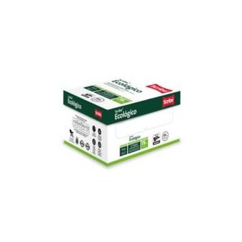 PAPEL CORTADO SCRIBE ECOLÓGICO OFICIO 93% DE BLANCURA 75GR CAJA C5000 HOJAS